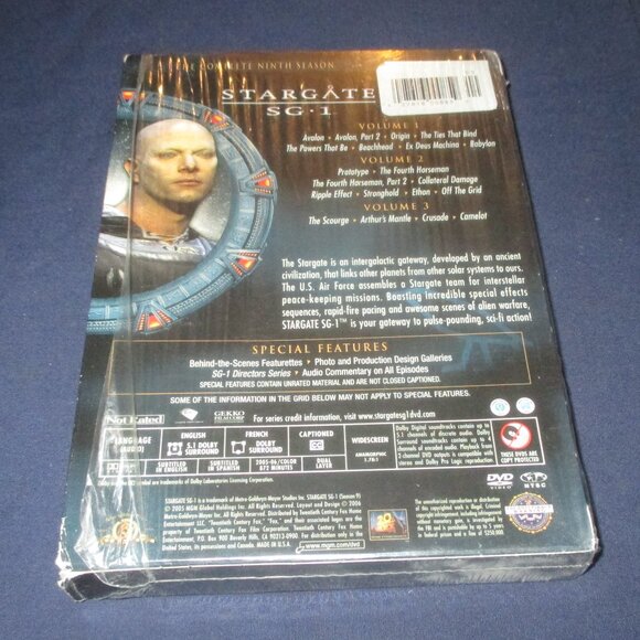 Stargate SG-1 - Complete Ninth Season (DVD, 2006, 5-Disc Set) - Picture 5 of 5